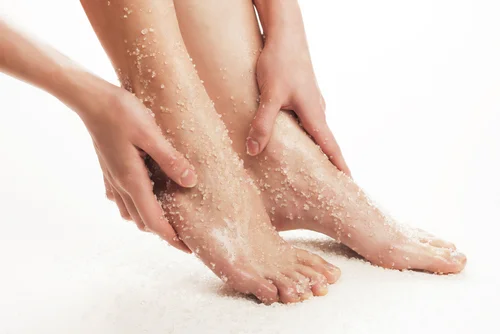 how to keep your feet healthy and looking good this summer-foot scrub.jpg