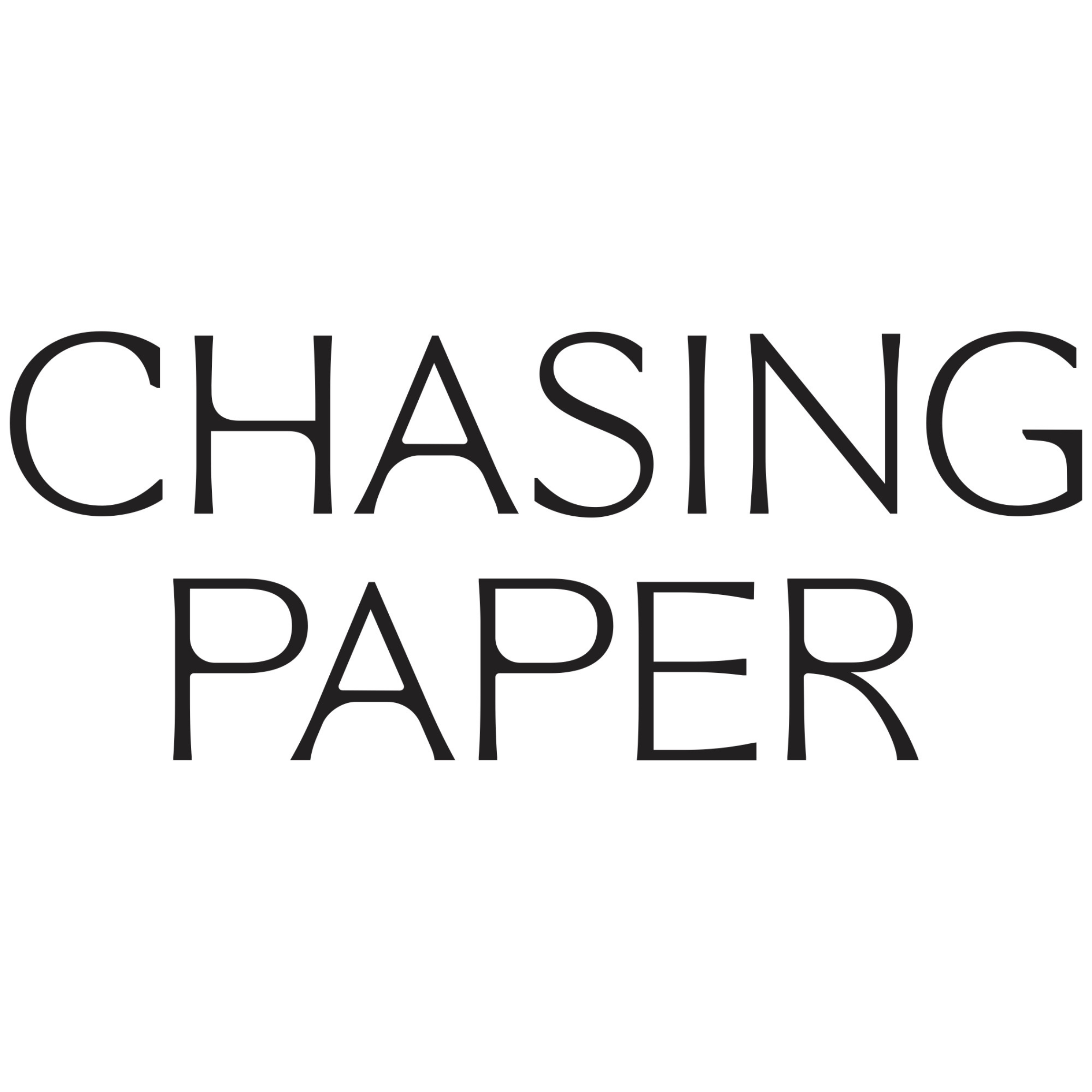 Chasing Paper