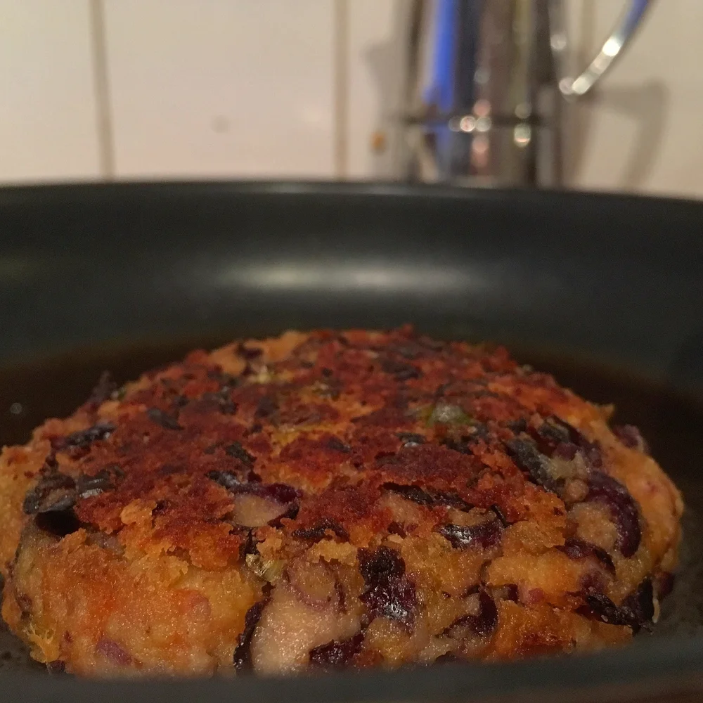 An early morning cooking experiment