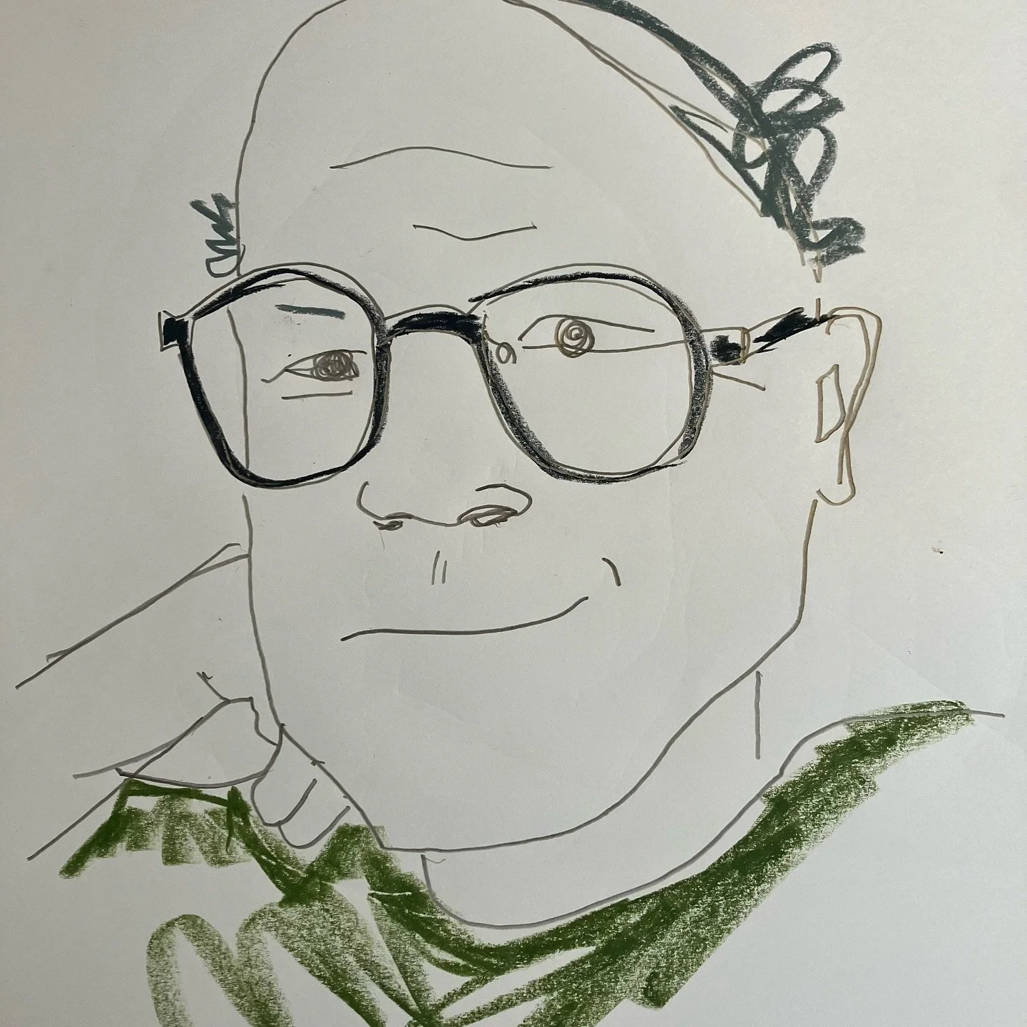 I arrive late to this morning&rsquo;s @drawingisfree_org session (and only managed to draw three of Chloe&rsquo;s fingers from the first pose!)

For the rest of the session I struggled to find my drawing mojo and only feel able to share a few of my a