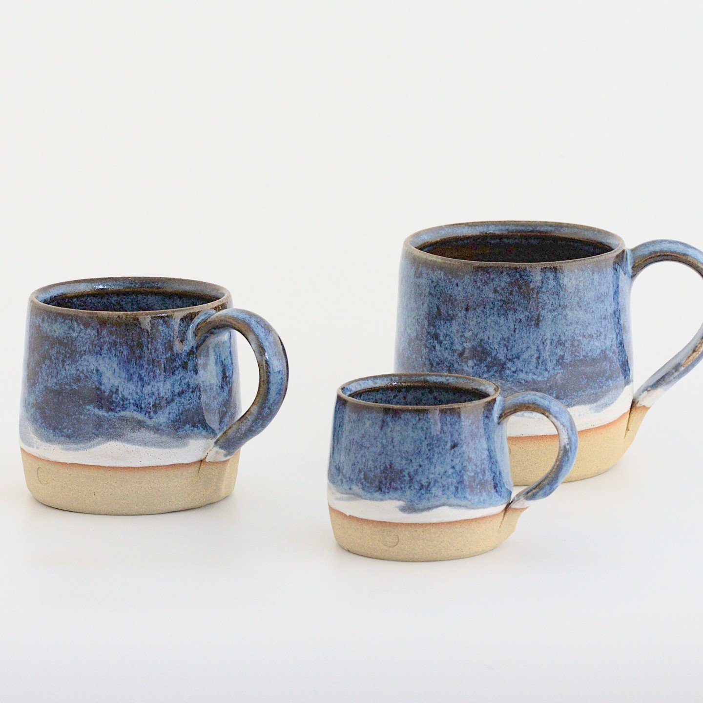 Sometimes 'Potter' seems a little too vague as a job description - 'Cupmaker' feels about right these days. It's all cups, cups, cups. Or mugs, if you'd prefer. There's the odd batch of bowls or jugs to make, but you just know there's more cups on th