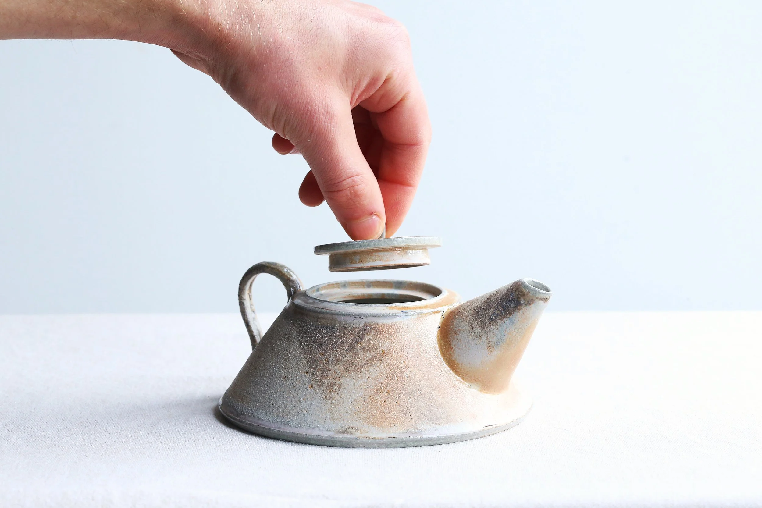 Soda Fired Teapot