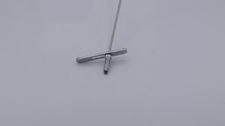 Longueur de serrage 25 mm Goupille darrêt en acier inoxydable avec poignée en aluminium en T autobloquante Viwanda Diamètre M6