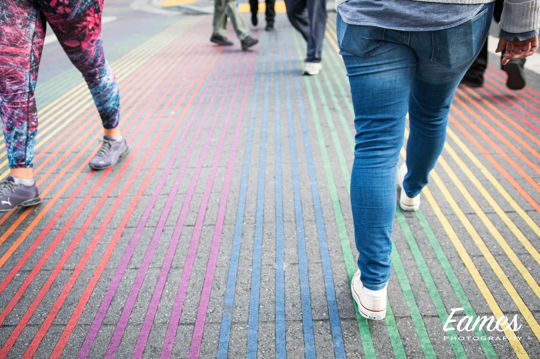 Proud Crosswalk, San Fransisco