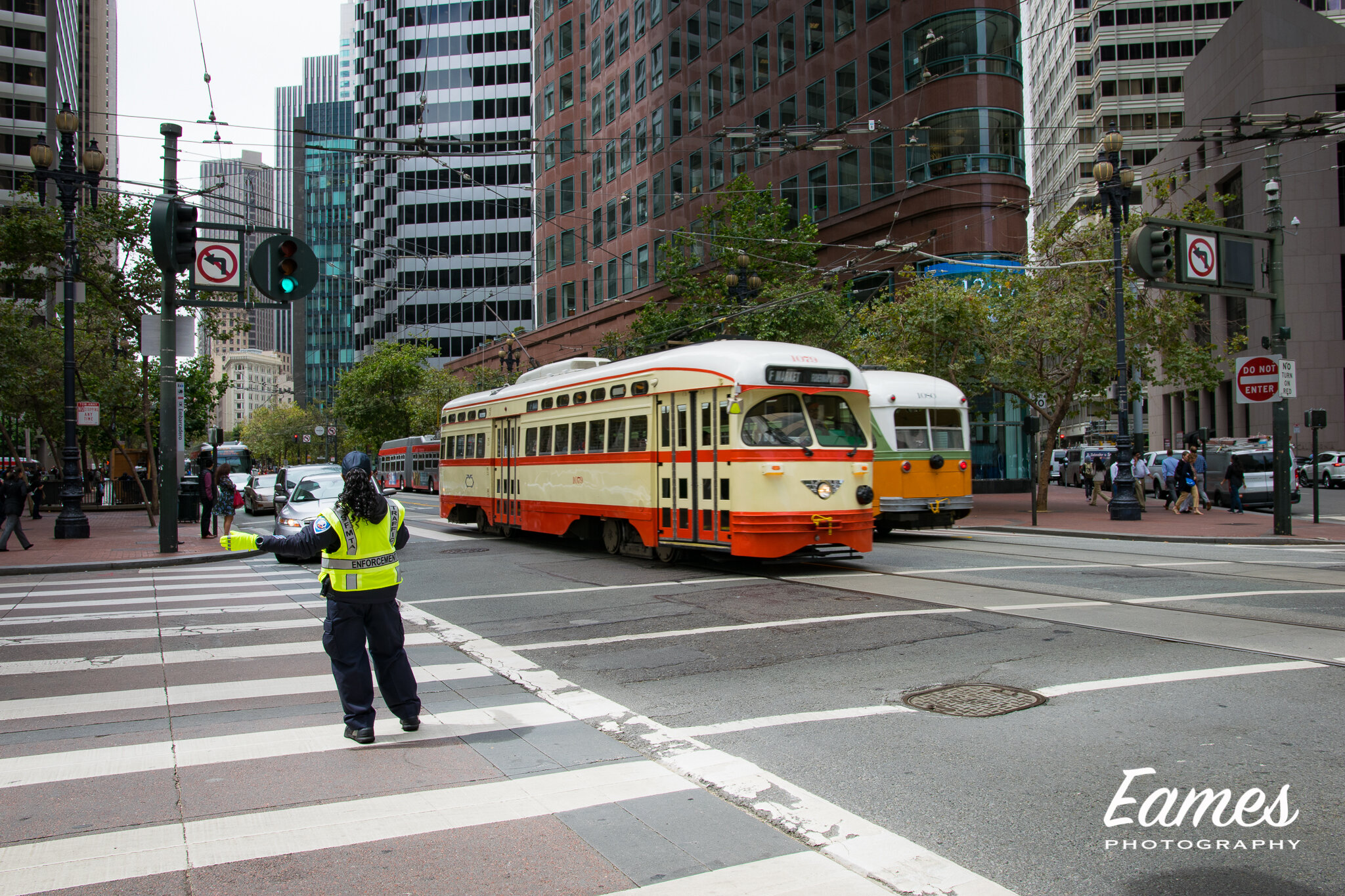 Trams in San Fran
