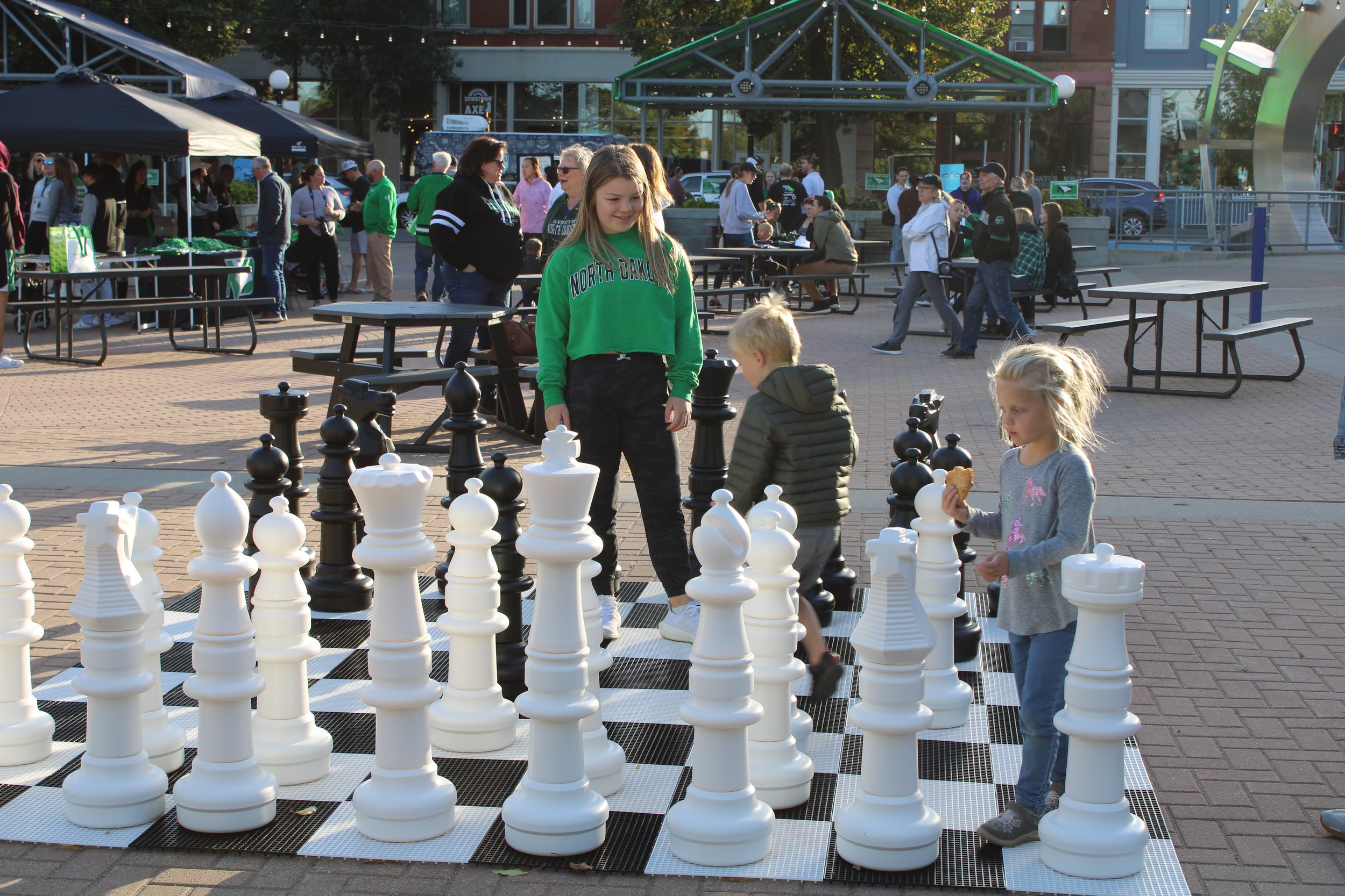 und pep rally town square grand forks