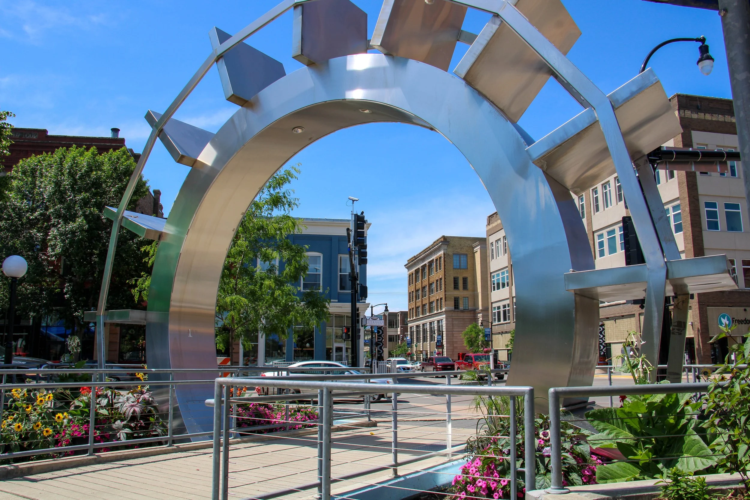 The Story Behind Grand Forks' Iconic Waterwheel