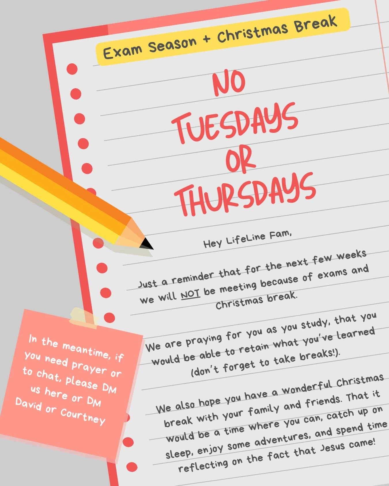 Enjoy your Christmas Break everyone!