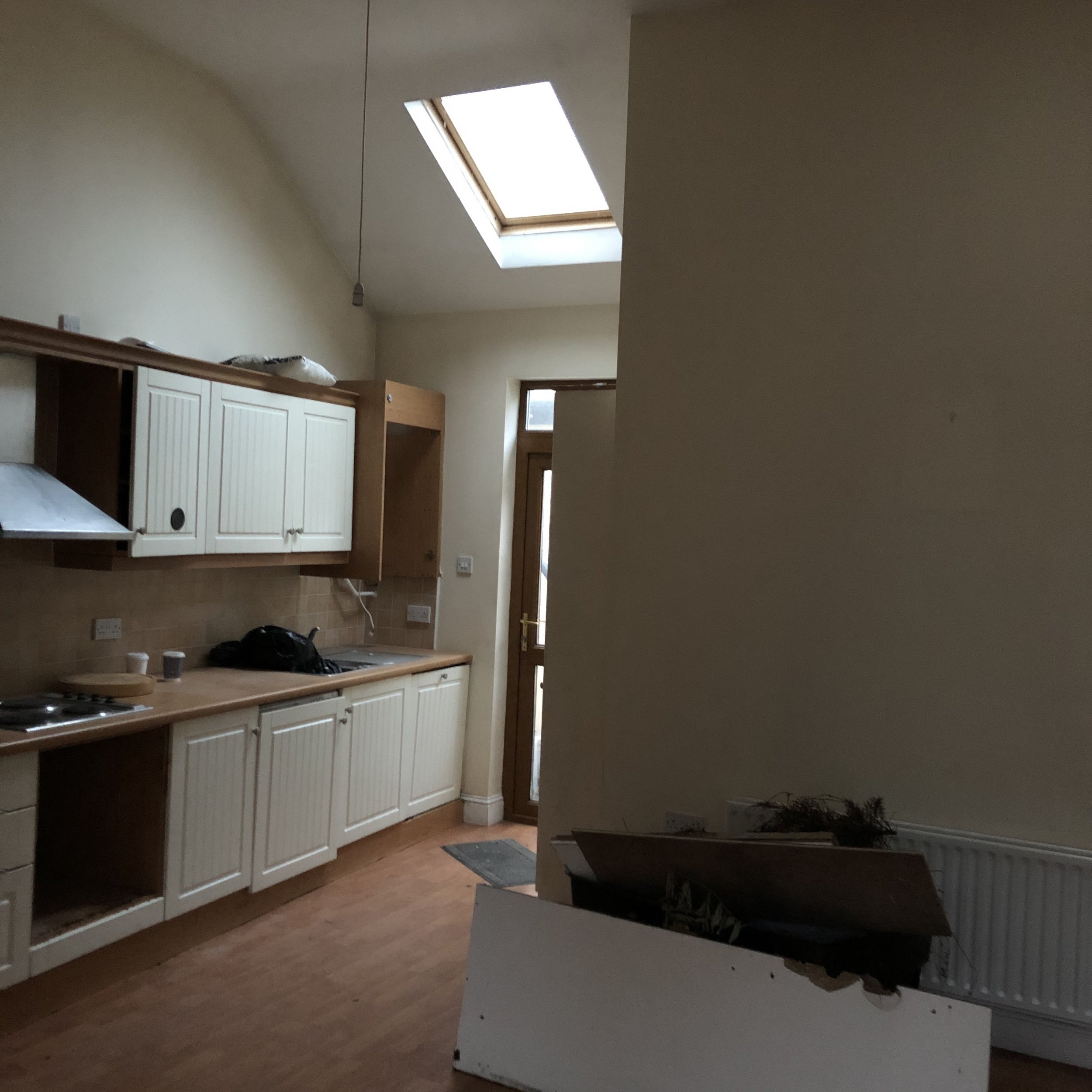 Dublin house refurbishment undertaken by SaulDesign project before picture