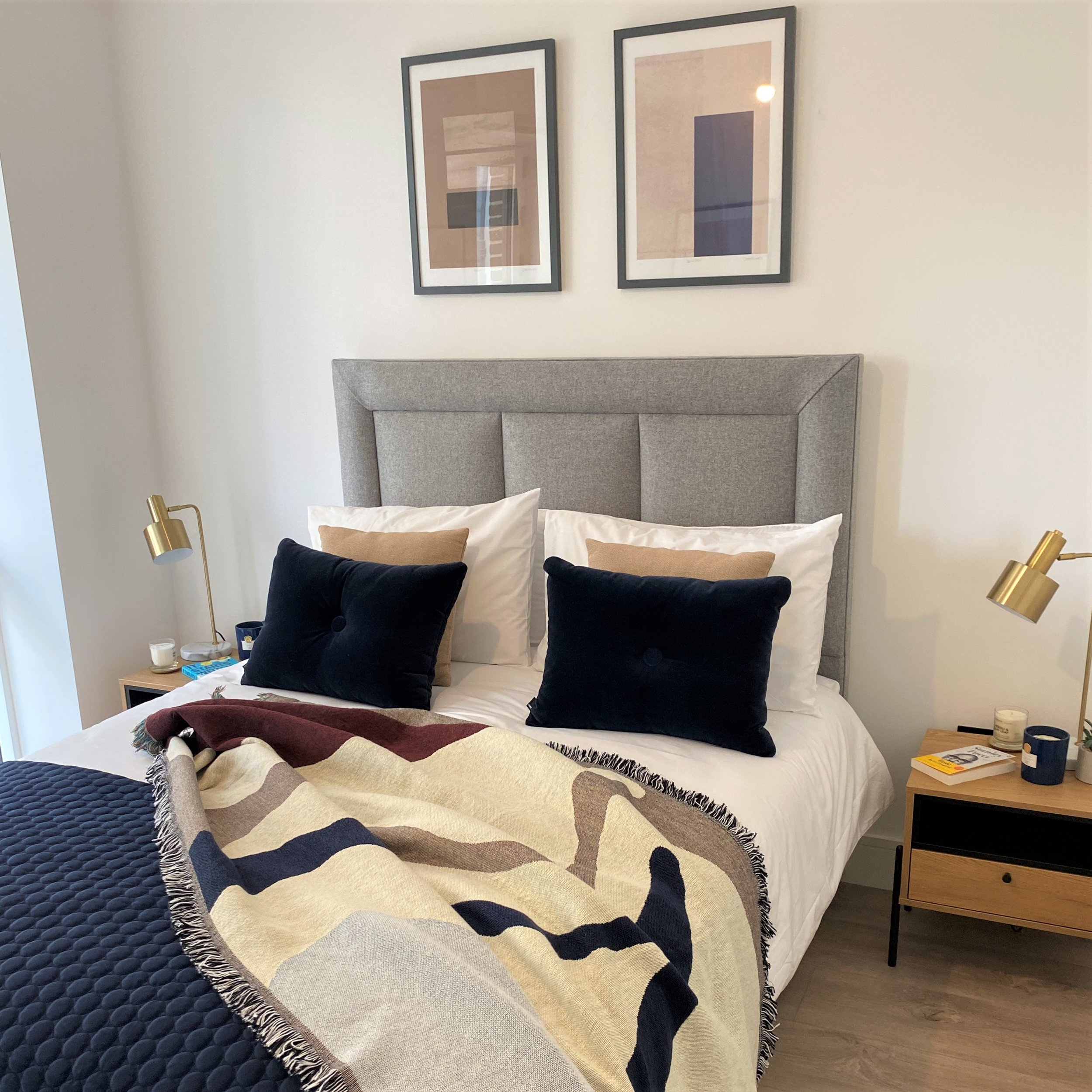 PRS Scheme Dublin, Interior fit-out and showhome, Apartment in Dublin for Large PRS Private Rental Sector Scheme. Contemporary apartment Dublin