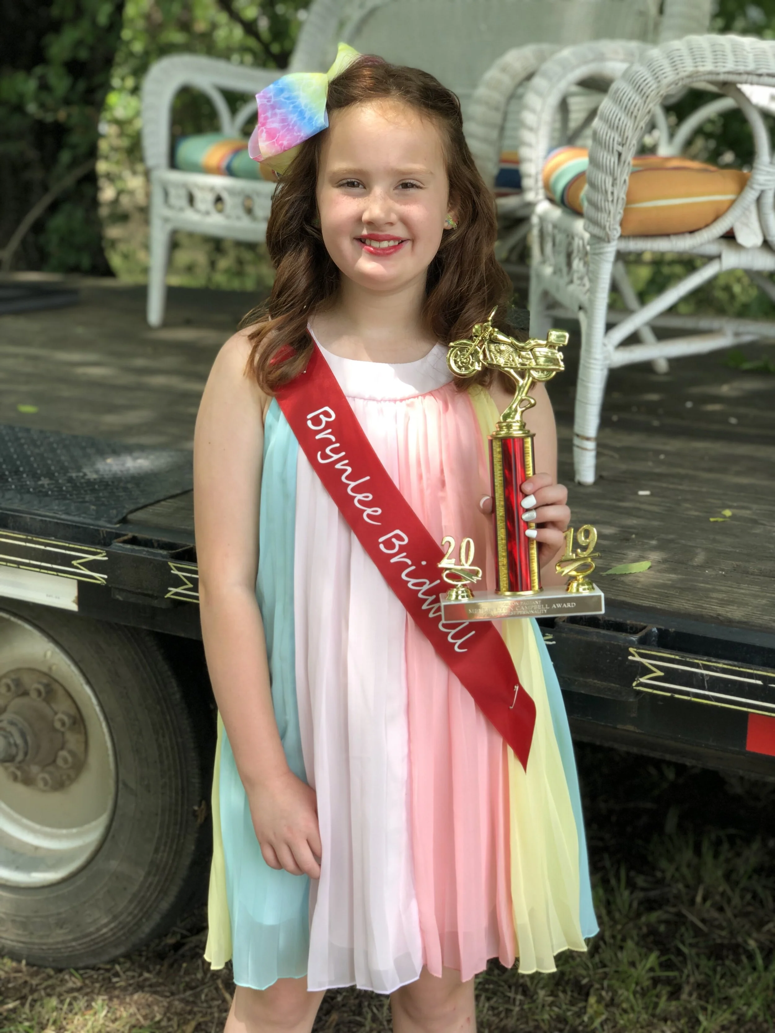 Brynlee Bridwell won the Mendie Campbell Award