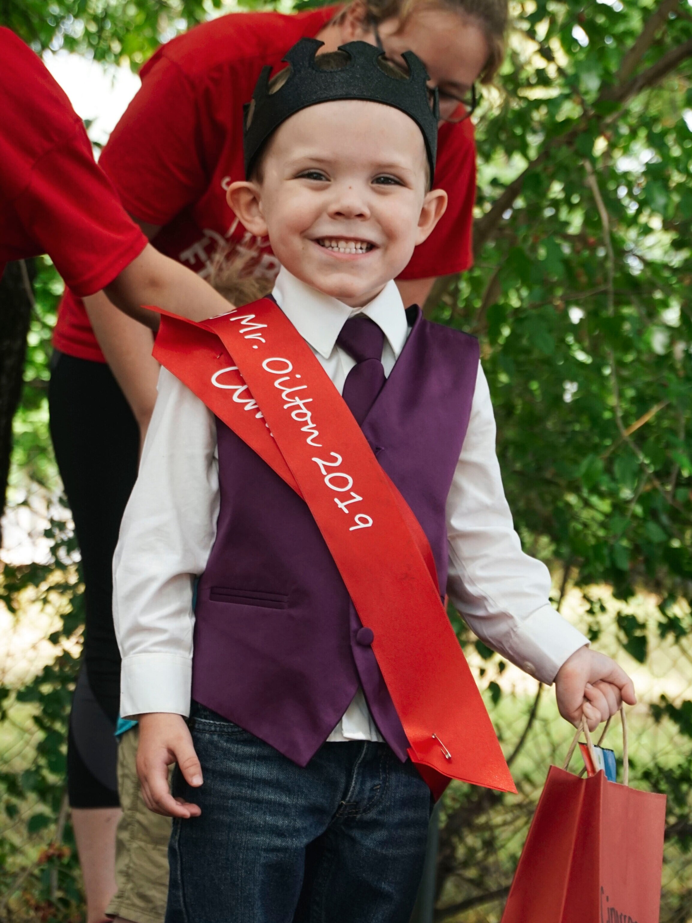 Cimarron Bagwell won the Tiny Mr. Oilton