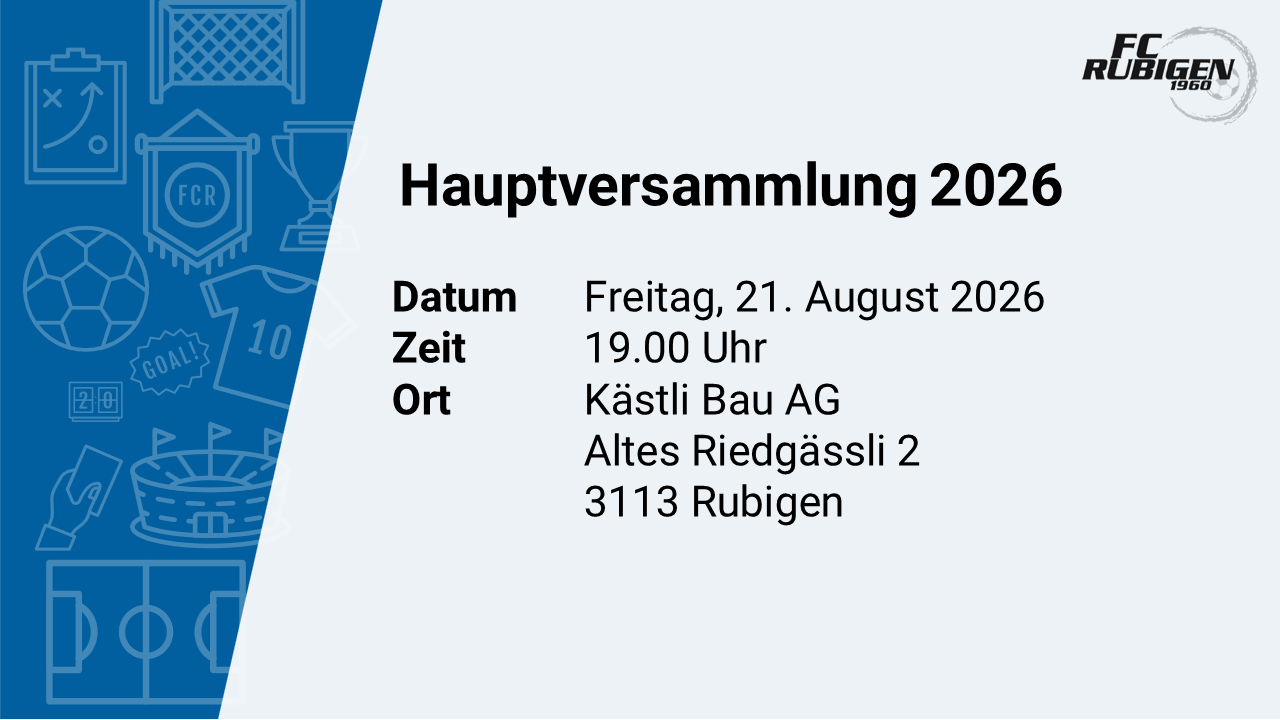 Infos HV 2026