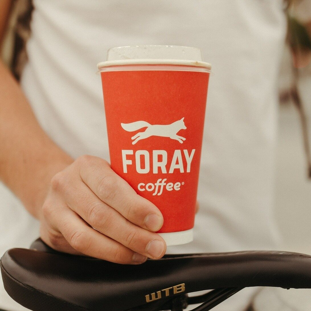 We have a crazy obsession when it comes to crafting drinks

Keep going. We got you. 

#foray #coffee #drivethru #bikethru