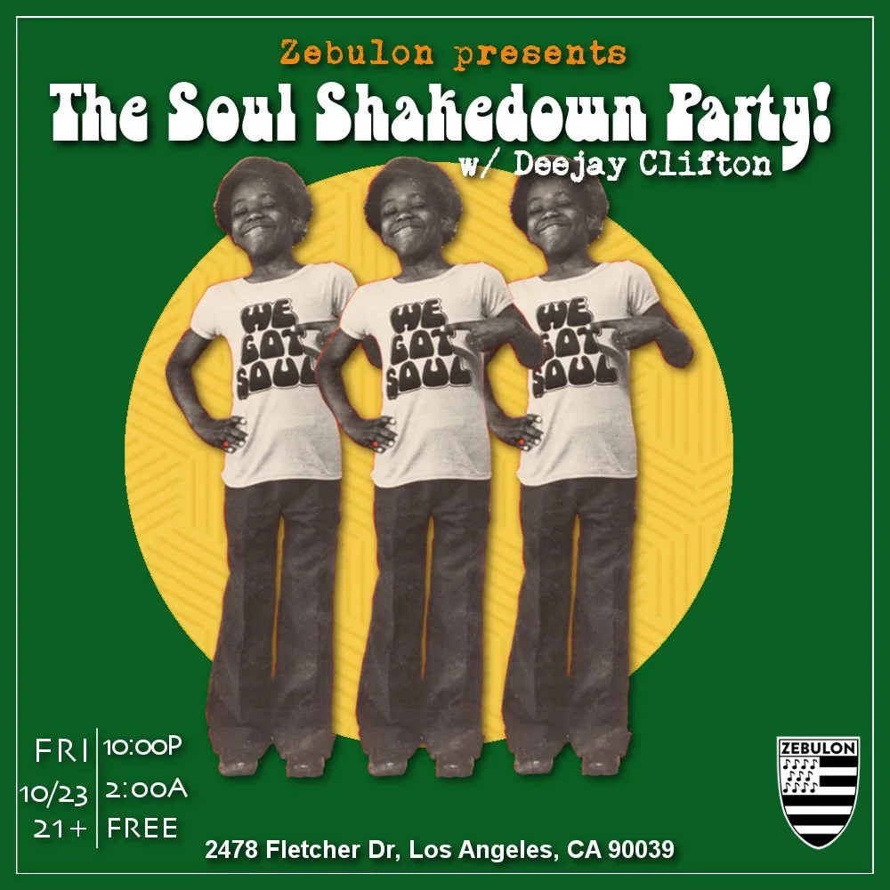 The Soul Shakedown Party w/ Deejay Clifton