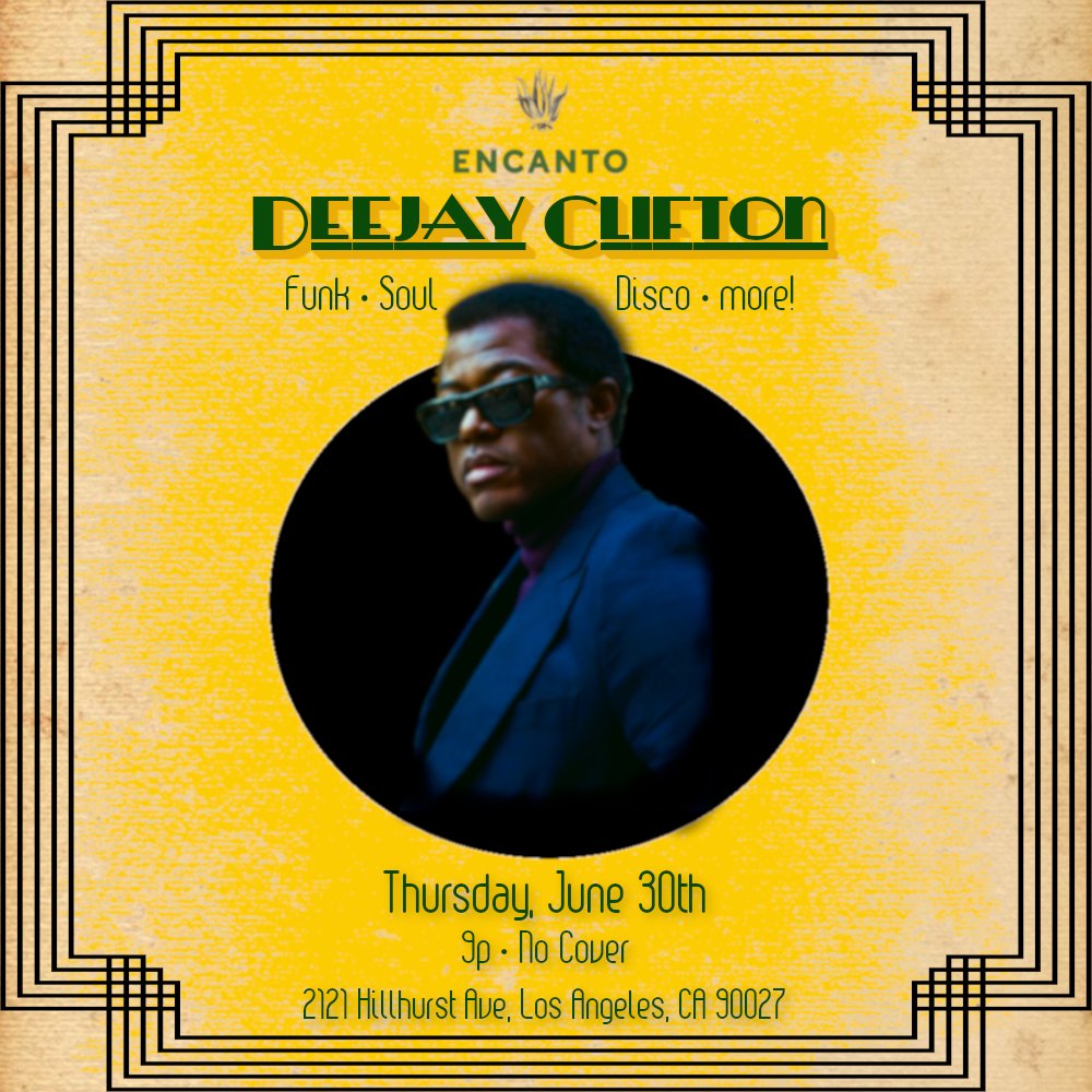 Deejay Clifton at Encanto
