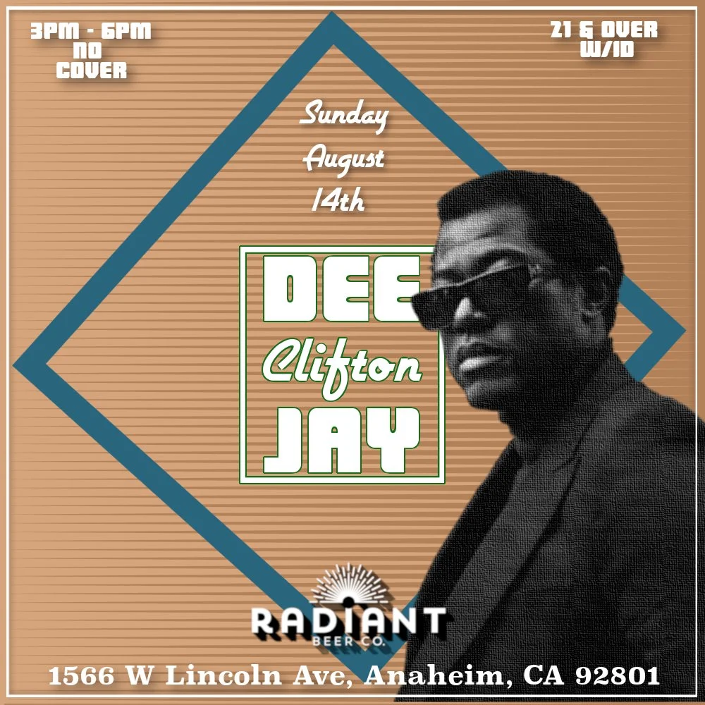 Clifton aka DJ Soft Touch at Radiant Beer Co. Anaheim