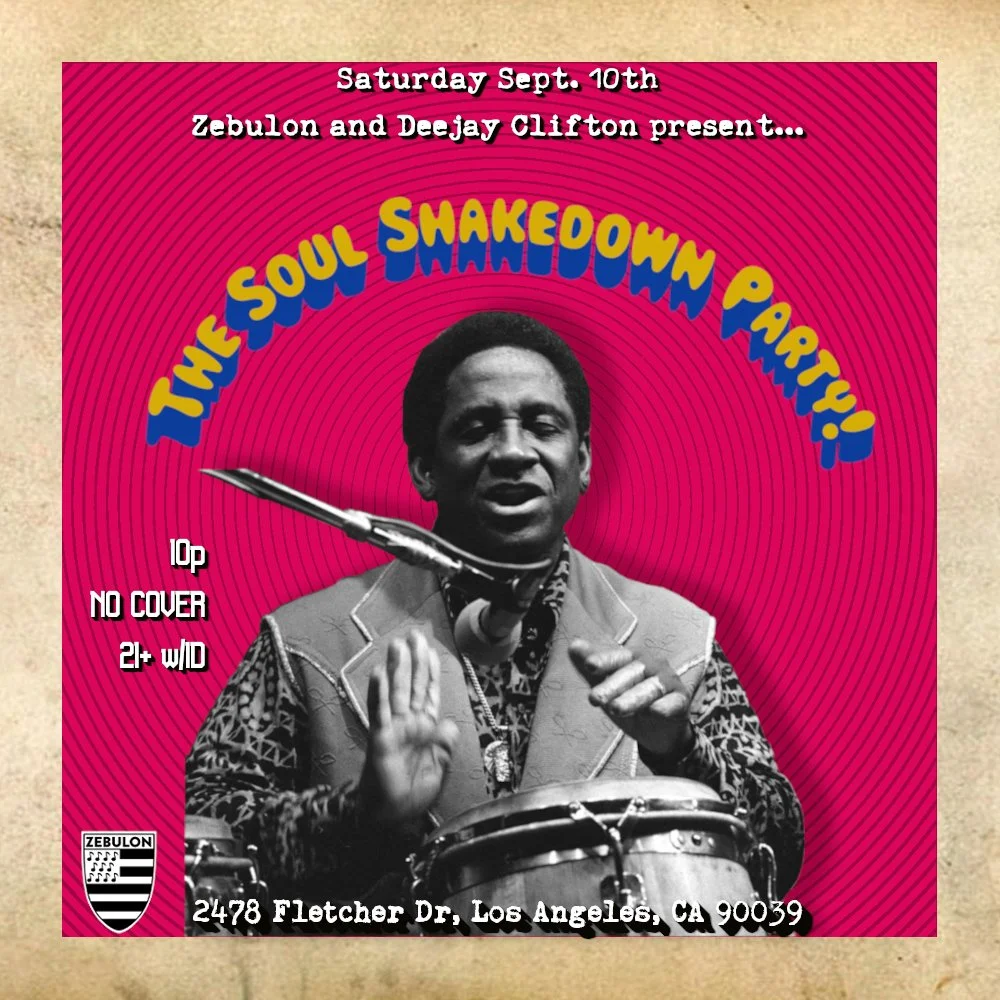 The Soul Shakedown Party w/ Clifton aka DJ Soft Touch