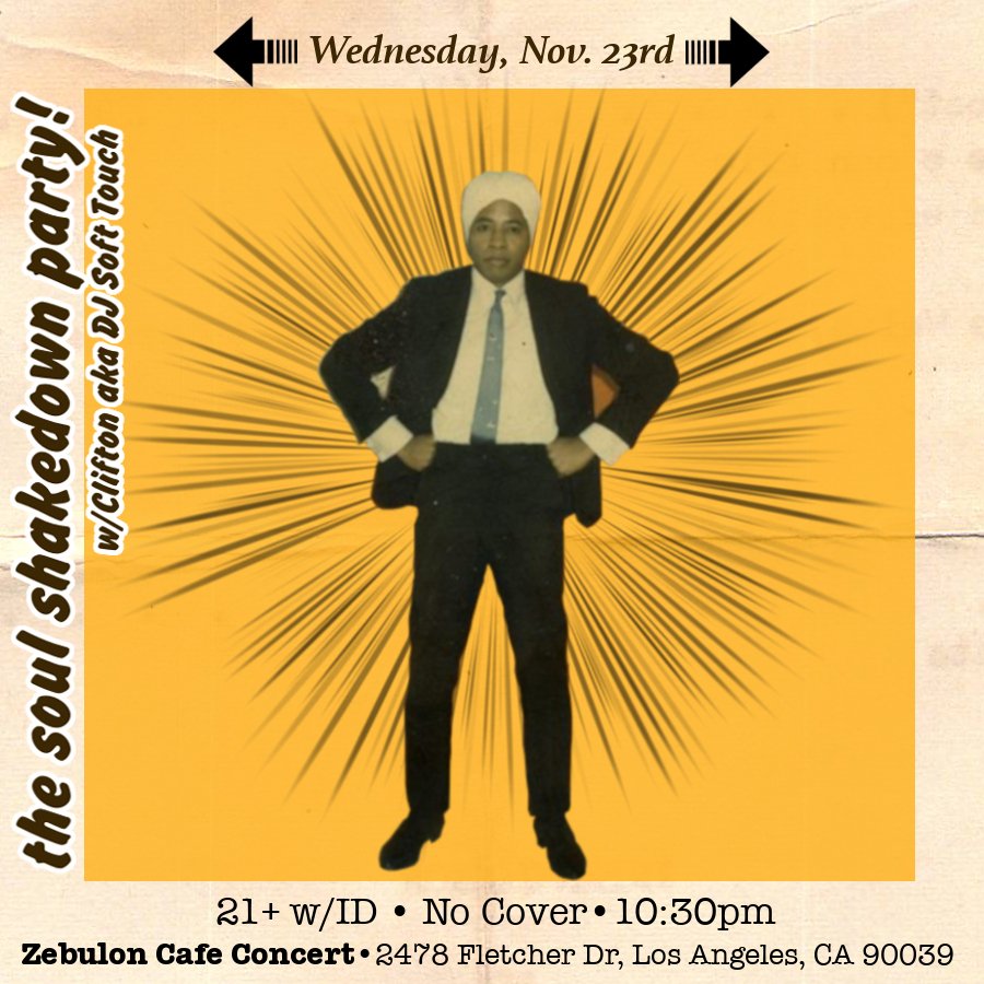 The Soul Shakedown Pre-Holiday Party w/ Deejay Clifton!