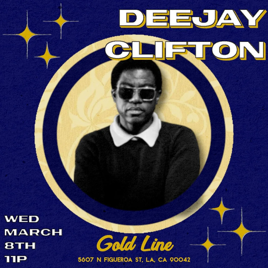 Clifton aka DJ Soft Touch at Gold Line!