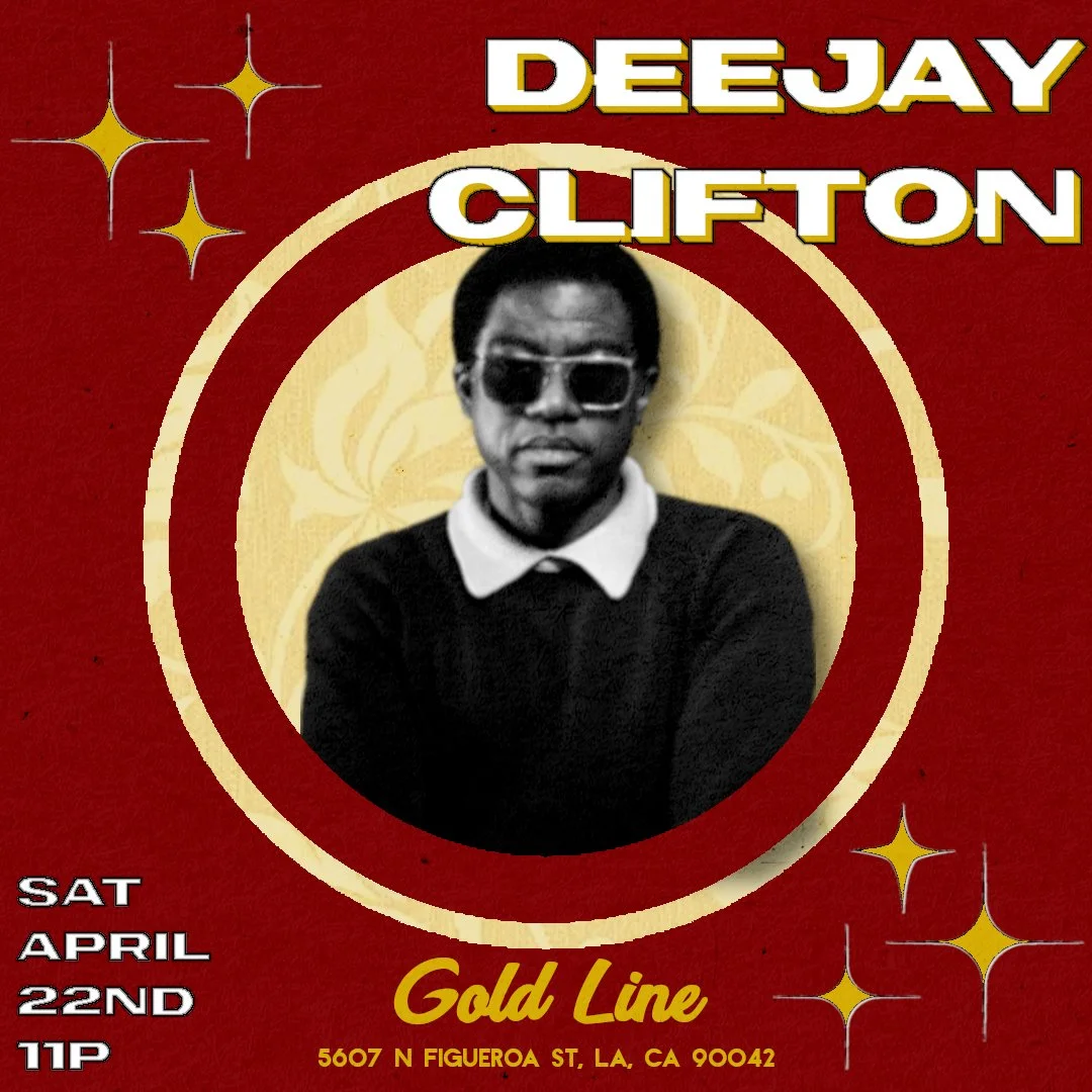 Clifton aka DJ Soft Touch at Gold Line