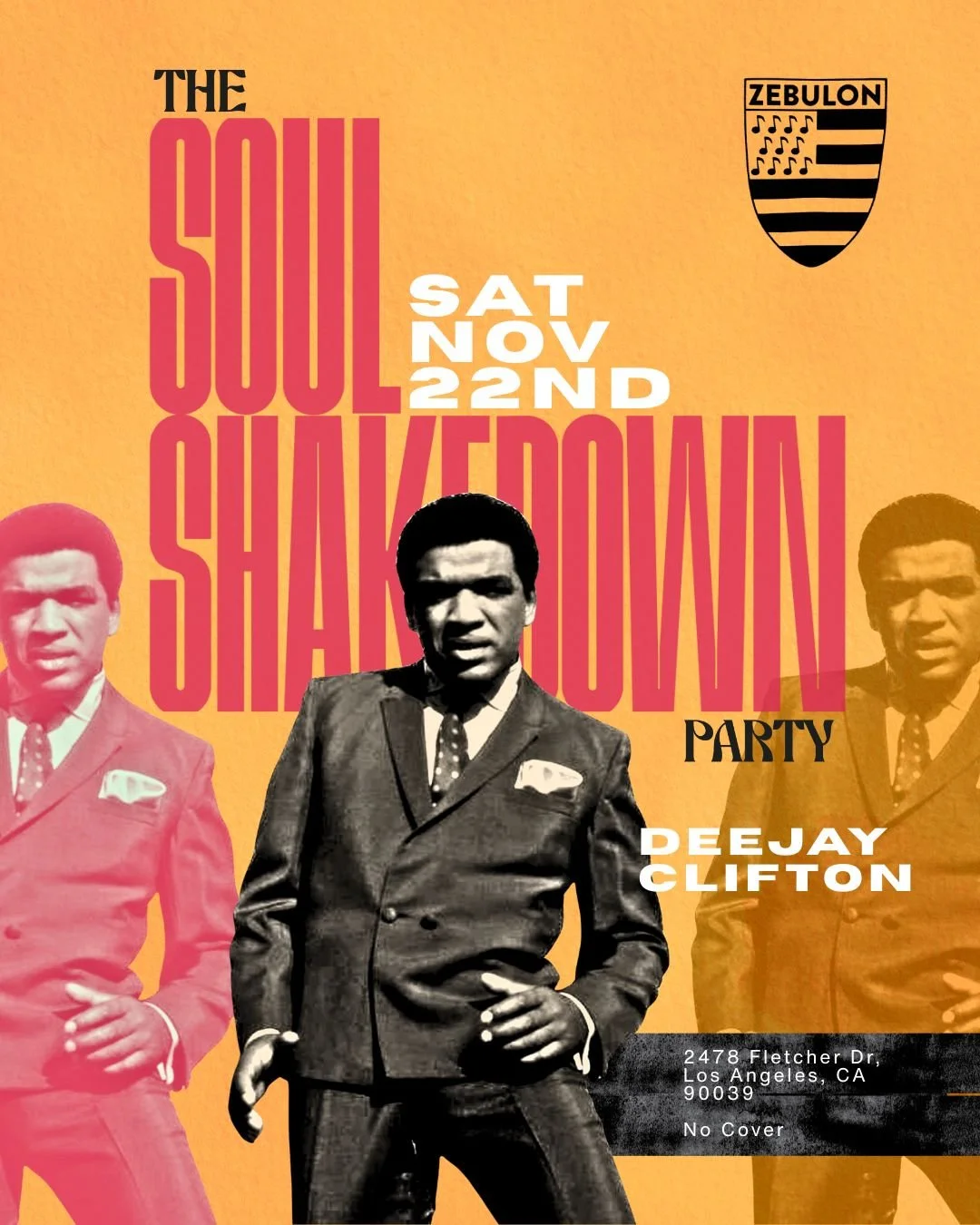 The Soul Shakedown Party w/ Deejay Clifton