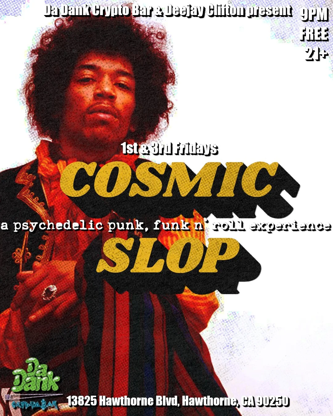 Cosmic Slop w/ Clifton aka DJ Soft Touch