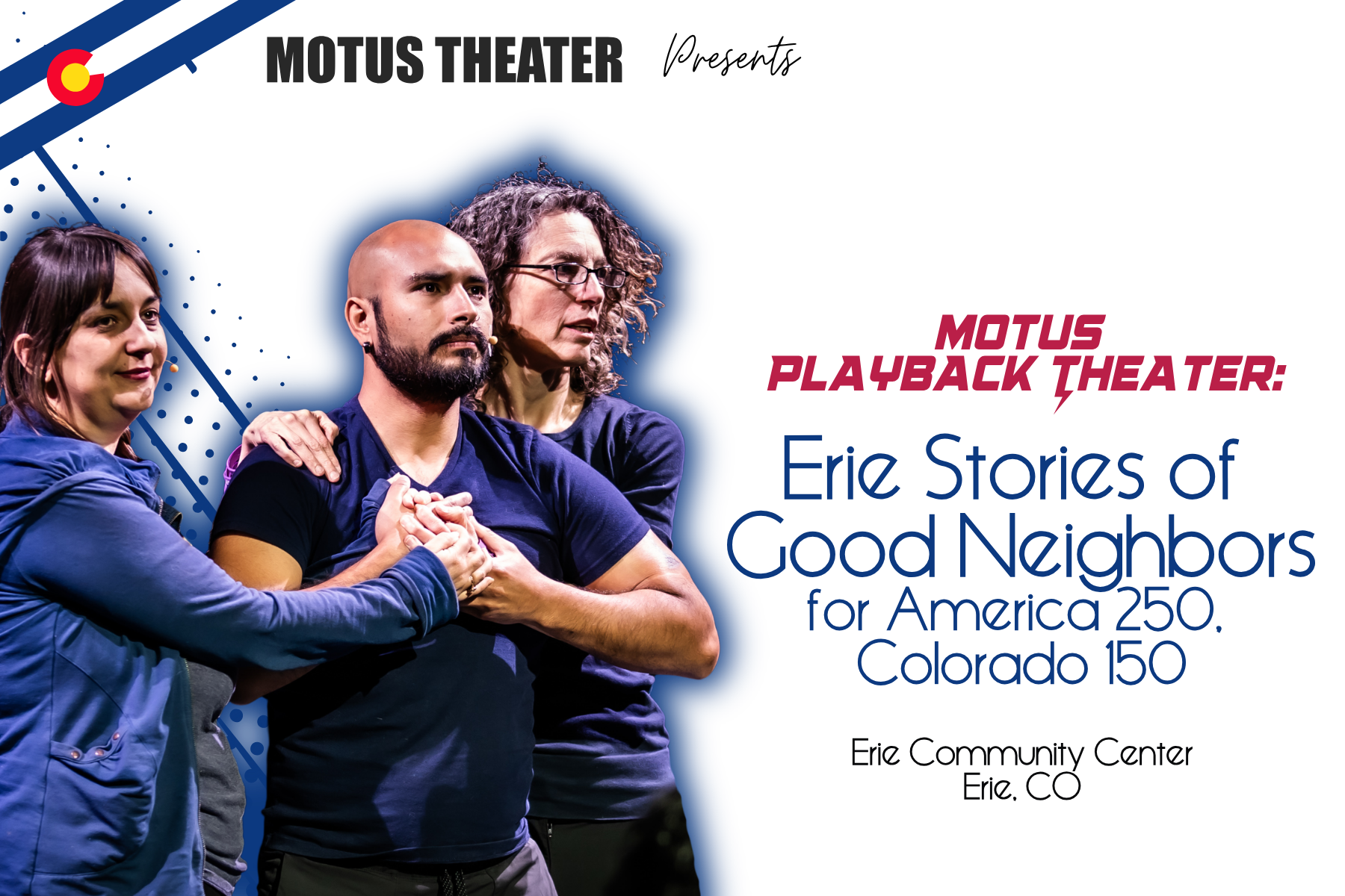 Motus Playback Theater Presents: Erie Stories of Good Neighbors