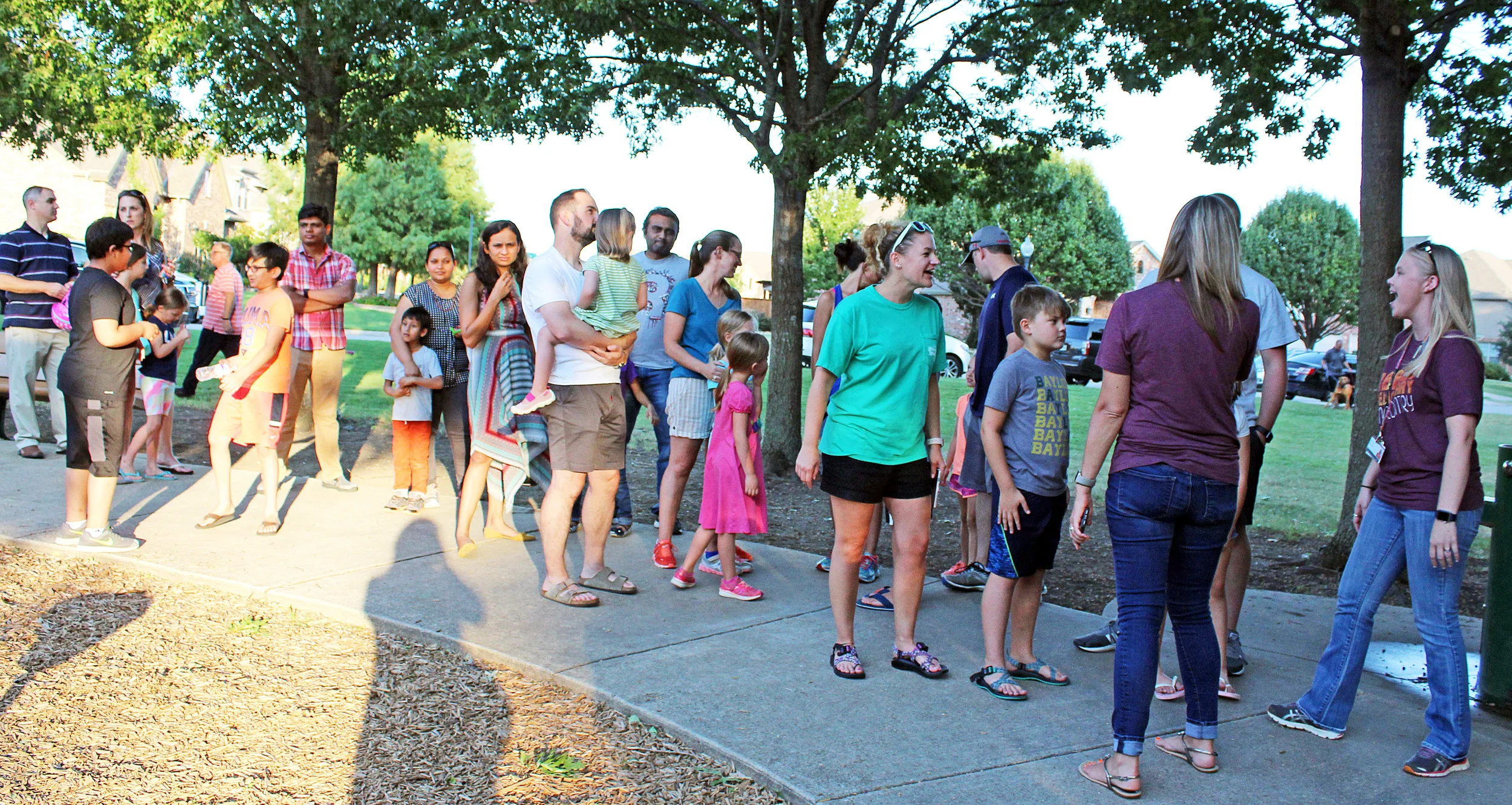 For two hours, new administrators at Tibbals met parents and students.