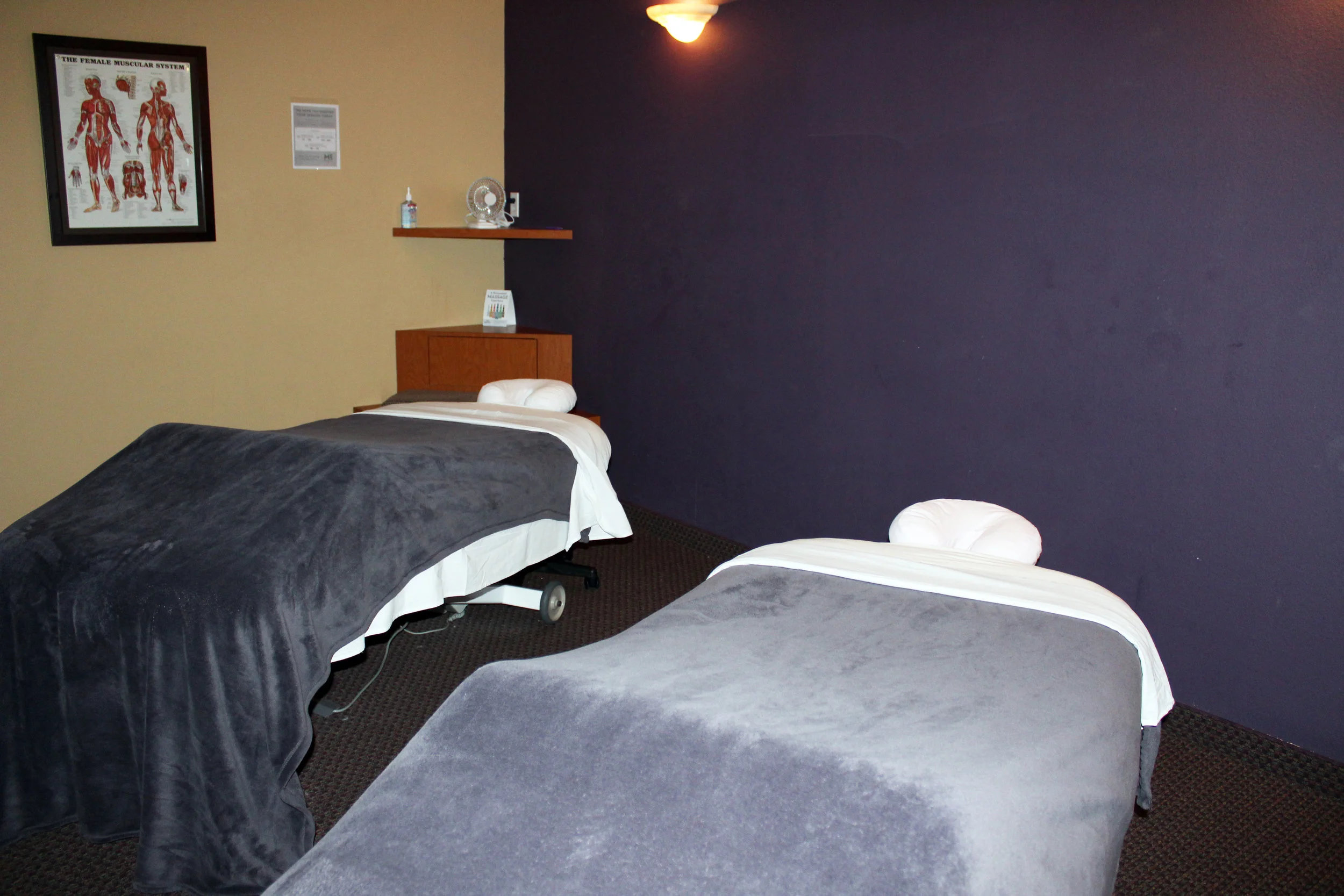 The majority of their clients come to Massage Envy for either relaxation or physical therapy needs. 