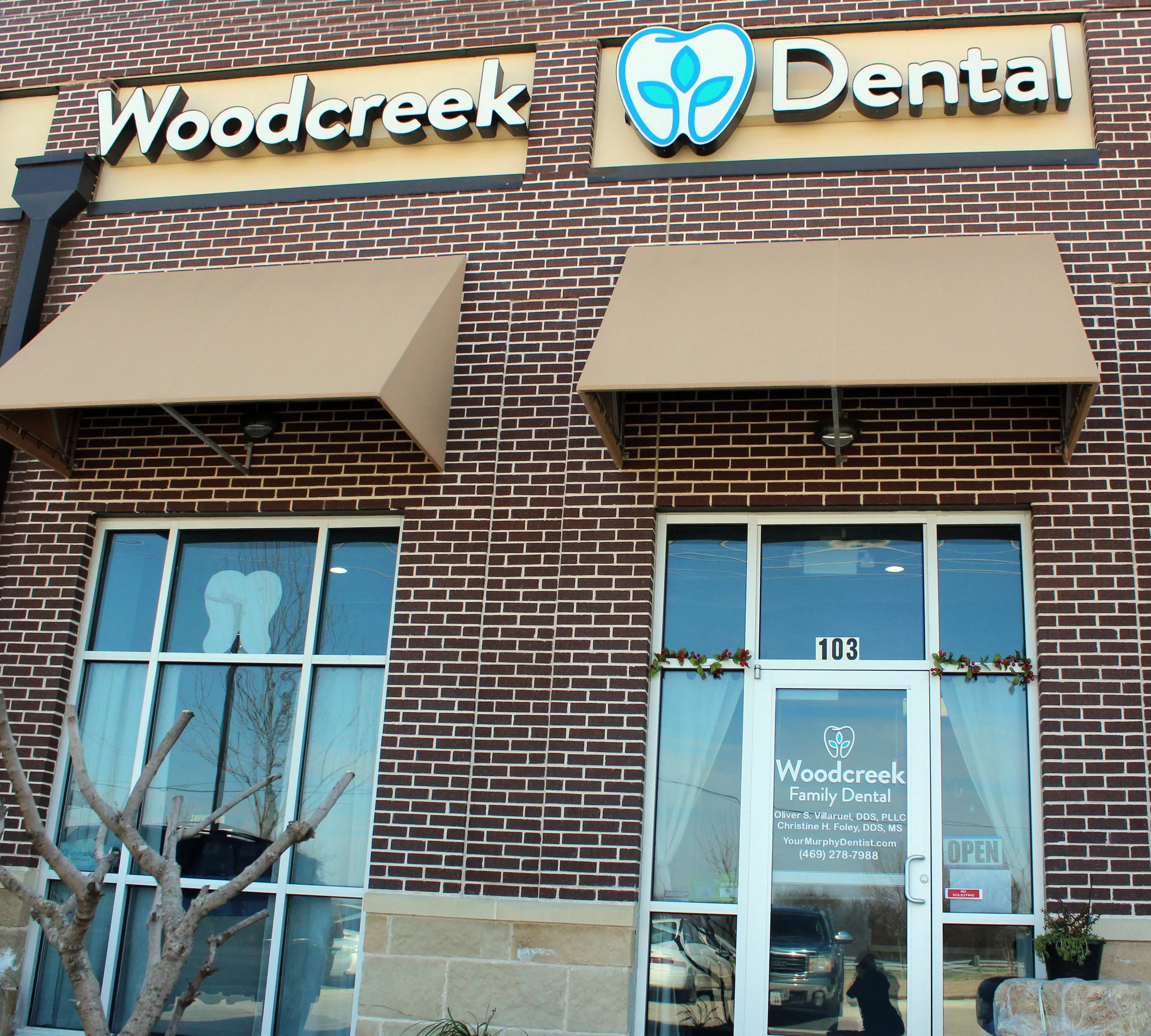 Woodcreek Family Dental is located at 410 West FM 544, suite 103 in Murphy.