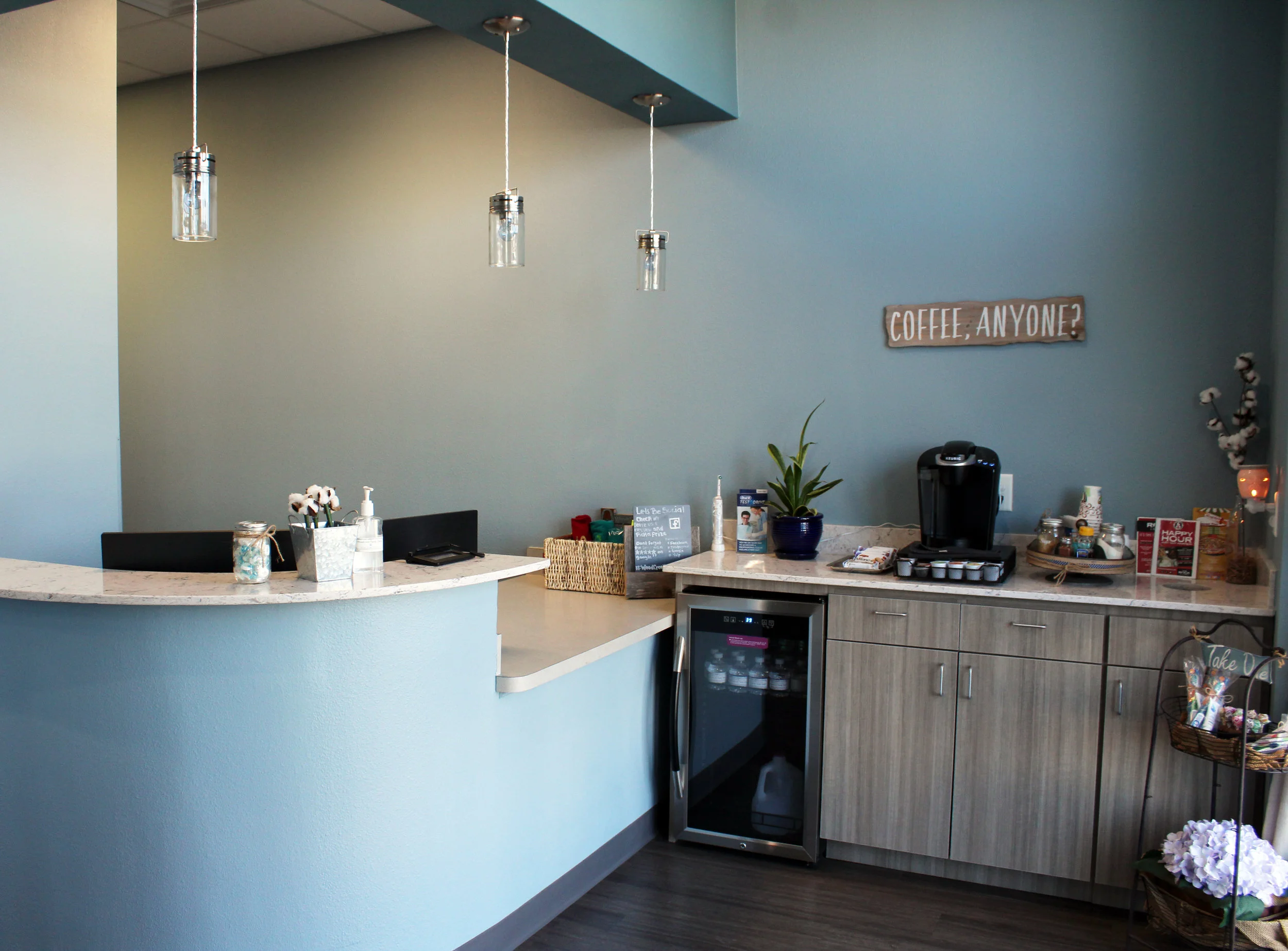 Woodcreek Family Dental accepts all major insurance plans and offers an in-house membership plan for those who don’t have dental insurance.
