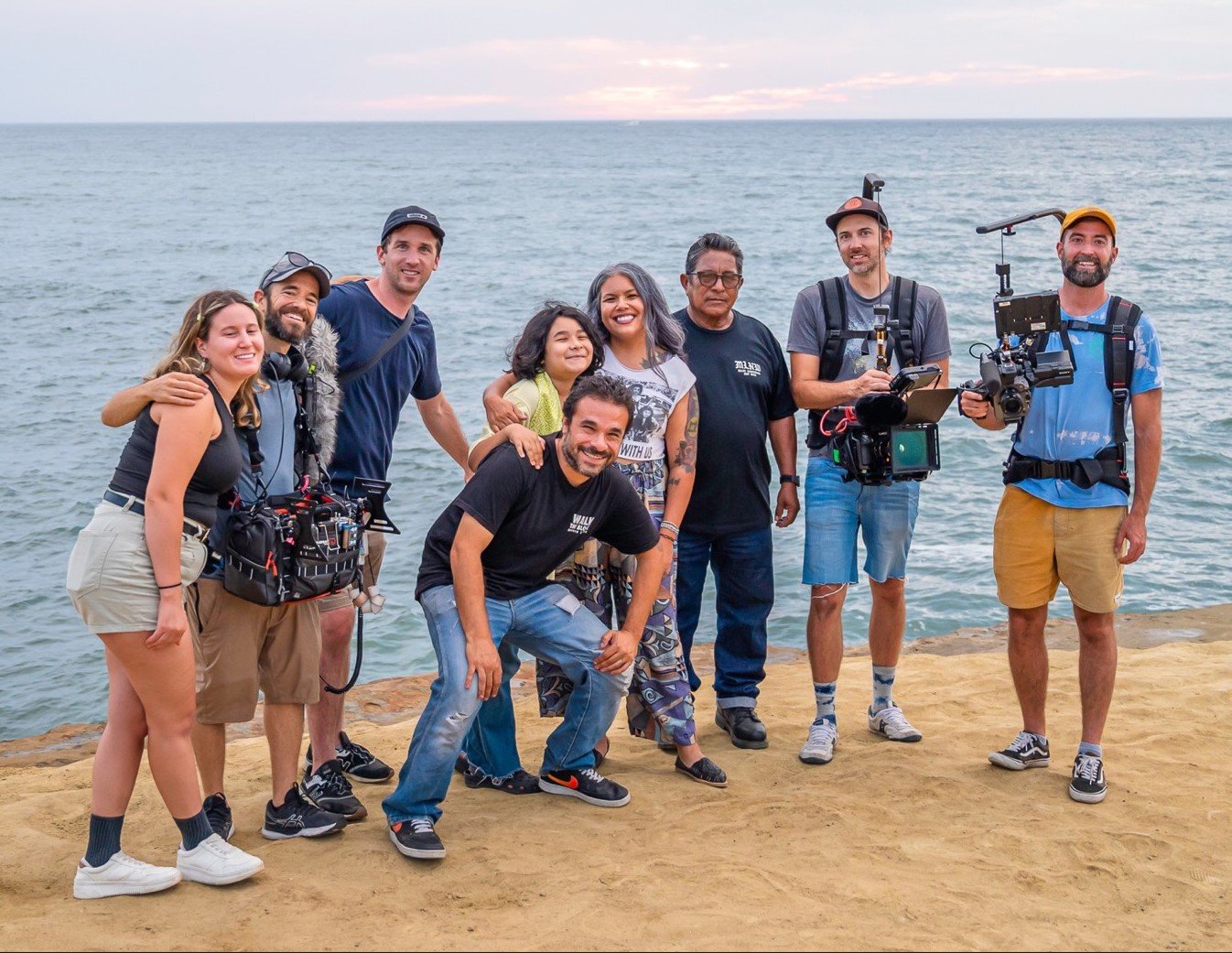 Sew Loka filming around San Diego, CA for the San Diego Tourism Authority