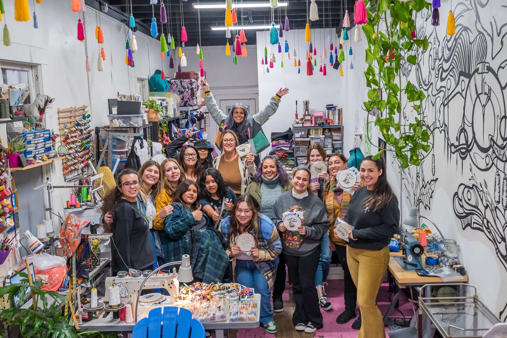 Introducing Embroidery Nights at Sew Loka! 