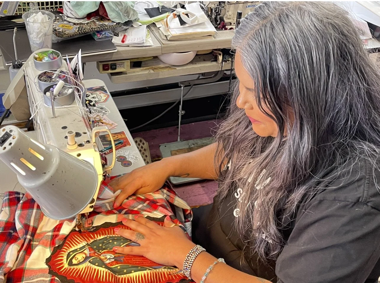 Sew Loka featured on KPBS: "Chicana fashion designer sewing together a beautiful life in Barrio Logan (3/22/23)