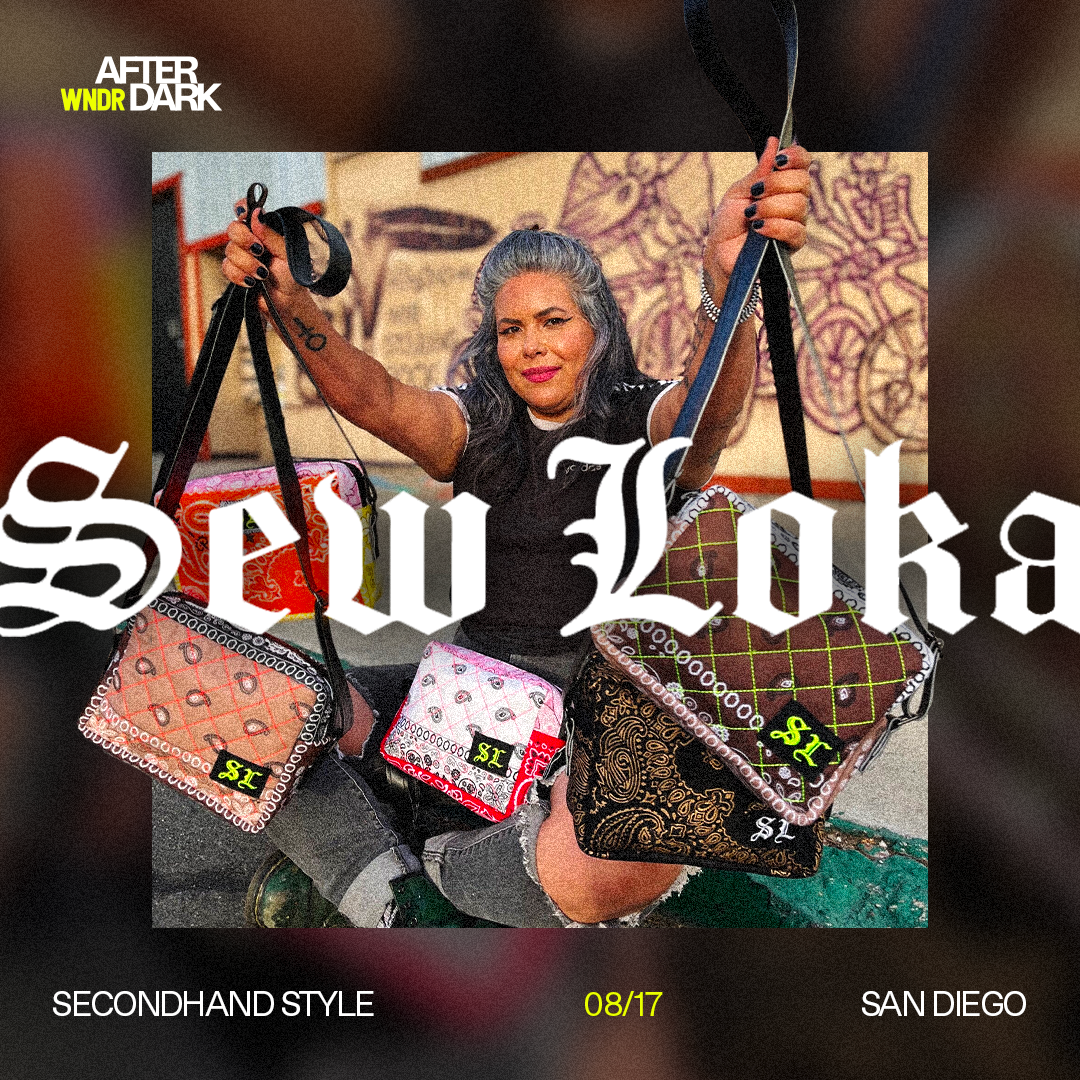 Sew Loka takes over the WNDR MUSEUM in downtown San Diego (8/17/23)