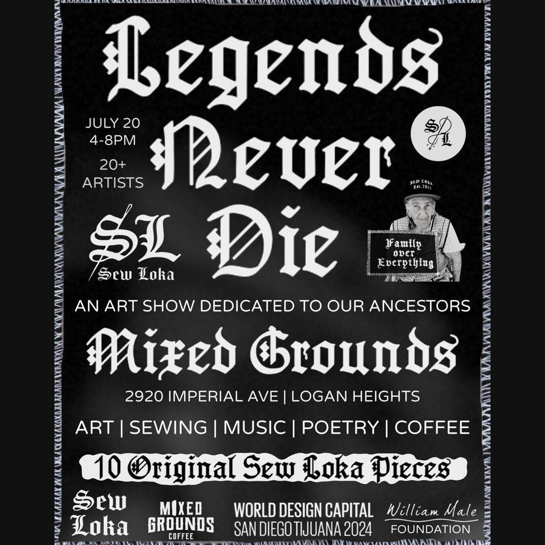 Sew Loka Presents "Legends Never Die" An Art Show Dedicated To Our Ancestor