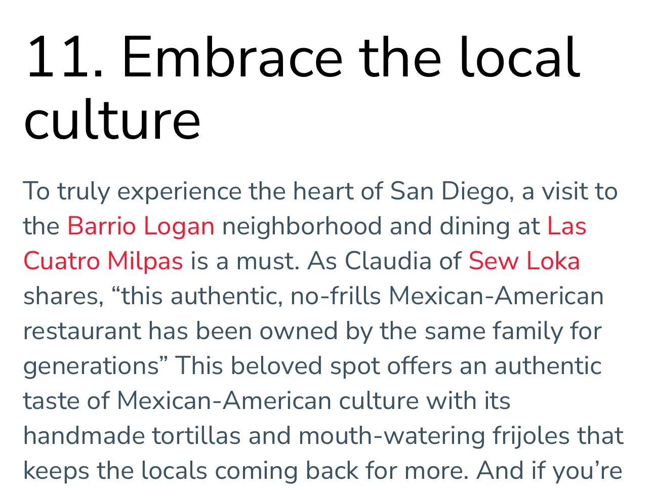 Las Cuatro Milpas is a MUST TRY! 