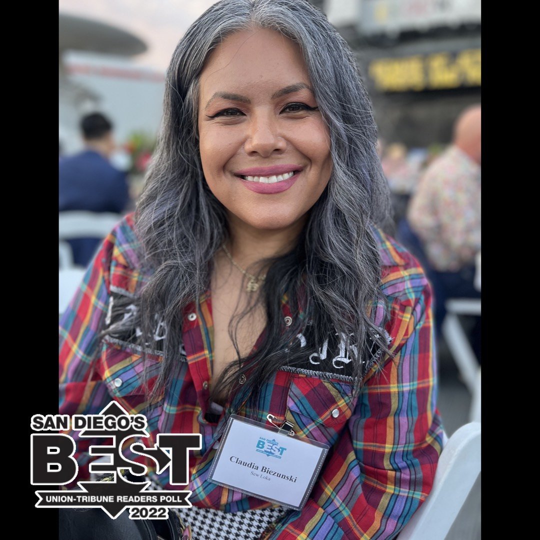 Sew Loka wins BEST CLOTHING STORE IN SAN DIEGO !!! 