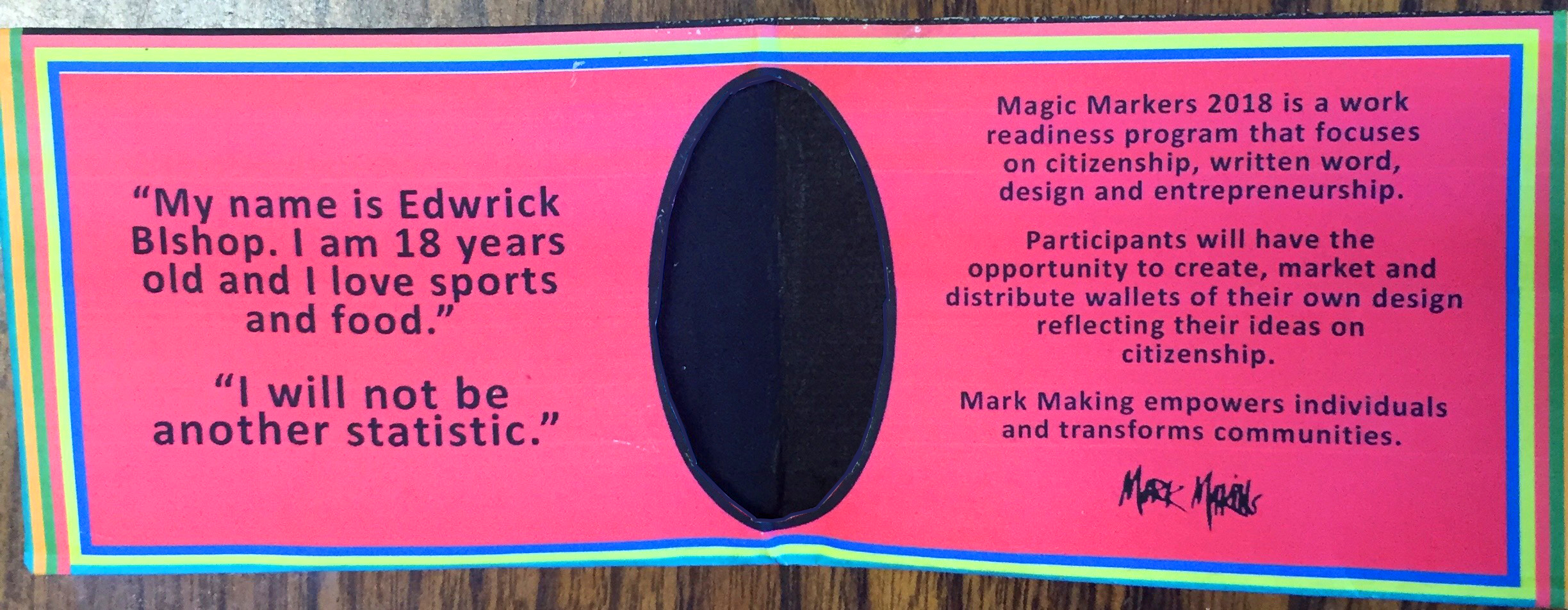 Mark Making's Magic Markers wallet inside.jpg