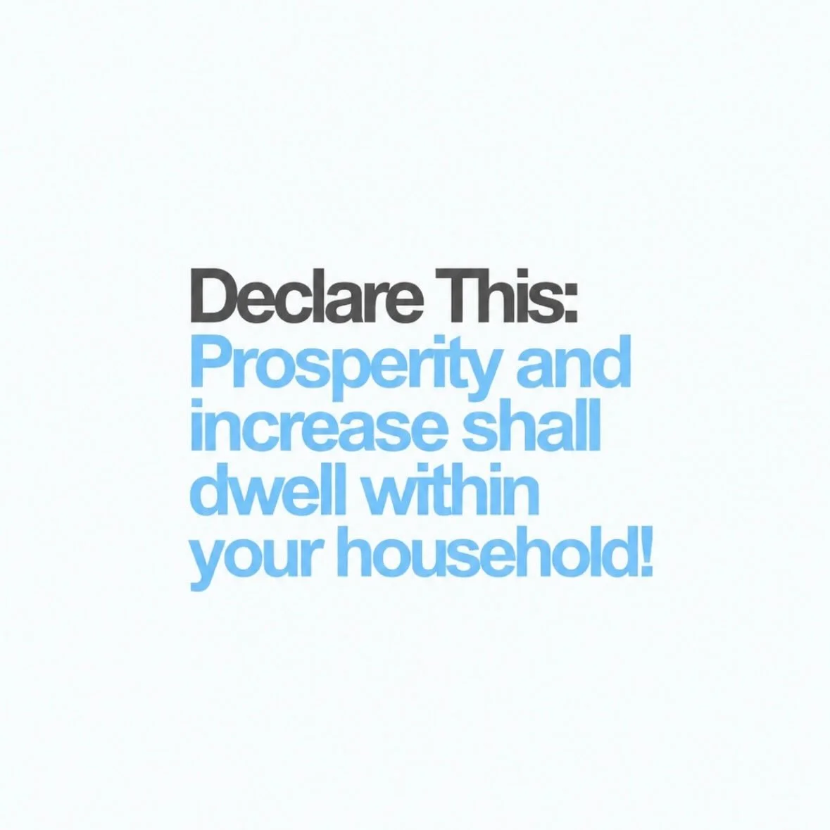 Your house!
