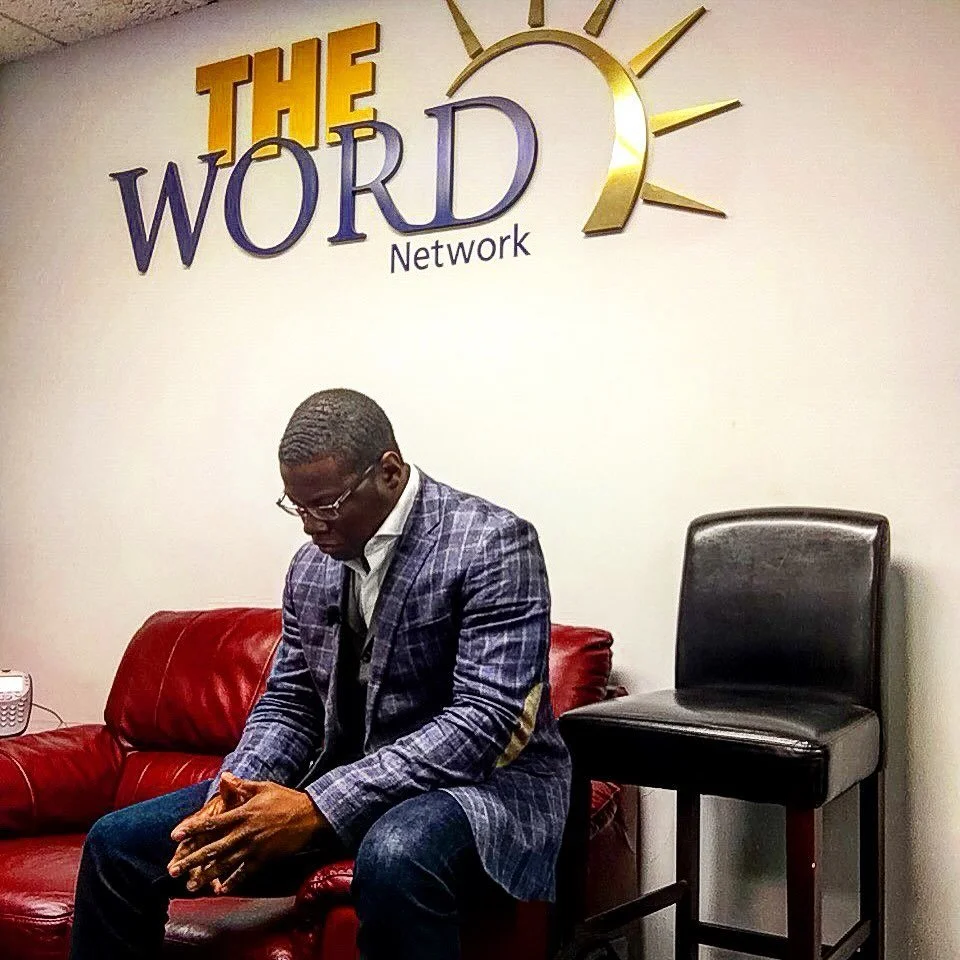 The year was 2016! It was my first time being interviewed on the @thewordnetwork I was so excited and very nervous while waiting for them to call me out. I later aired my own weekly program on the network. #throwbackthursday