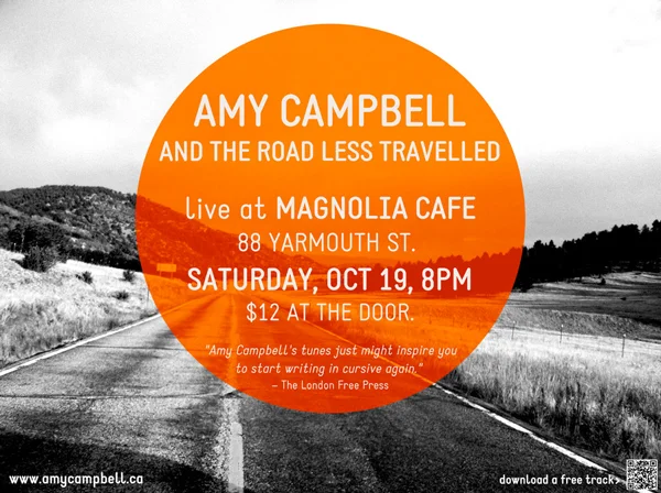 Gig Poster, digital print design