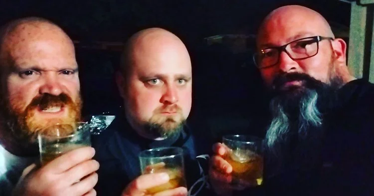 Kelly , Aaron & Curtis from the Bearded Idiots Podcast