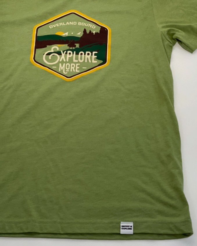We all need more exploration in our lives. Perhaps next time you head out @overlandbound can assist. 
Loved this project. Clean lines. Great color usage. Perfect garment choice. Exceptionally soft feel. 
It checks all the boxes!