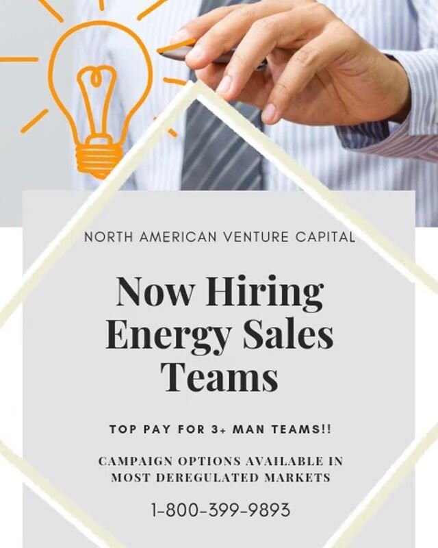 NORTH AMERICAN VENTURE CAPITAL is a sales driven company, with the passion to connect product to consumer. We strive to be #1 in growth and most importantly we strive to be #1 in quality. NAVC is based out of Dallas TX and is currently operating acro
