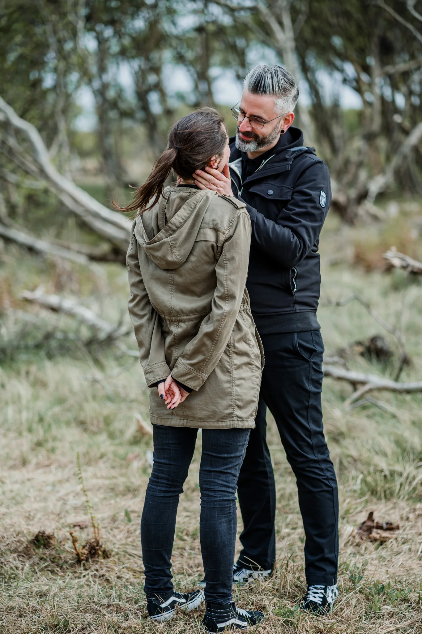 Jens und Julia - Pärchenshooting an der weissen Düne