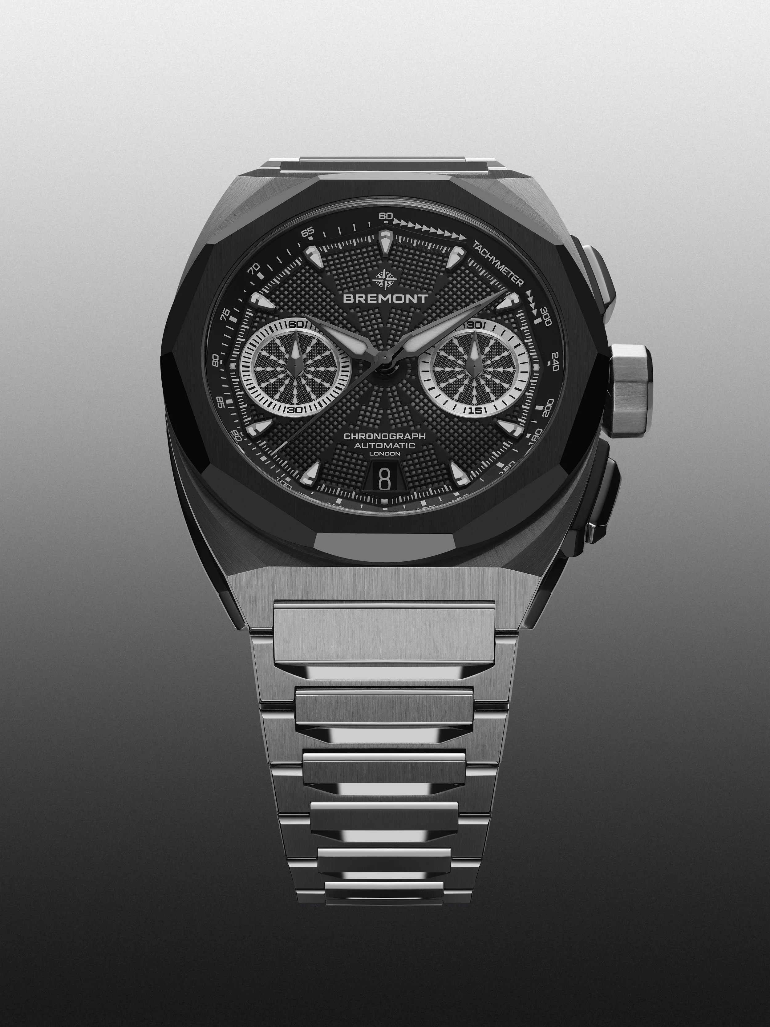 The main hero image that was used widely by Bremont for the launch of the Supernova, this image was used on their stand at Watches & Wonders 2026