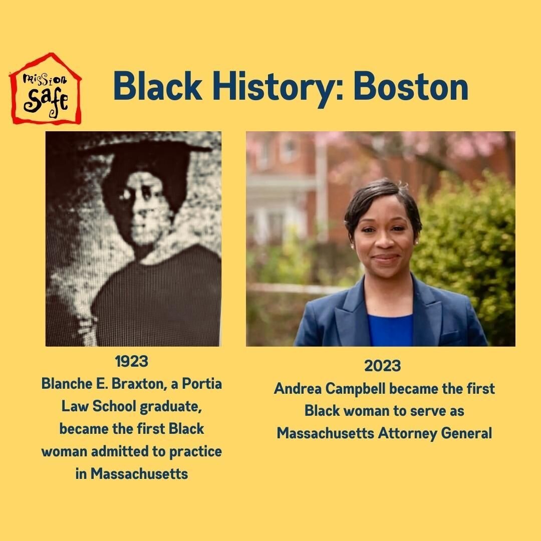 Black History of Boston: A Work in Progress.  One hundred years ago, Blanche Braxton became the first Black woman admitted to practice in Massachusetts, and set up her firm in the City of Boston. Ten years later, she became the first Black woman admi