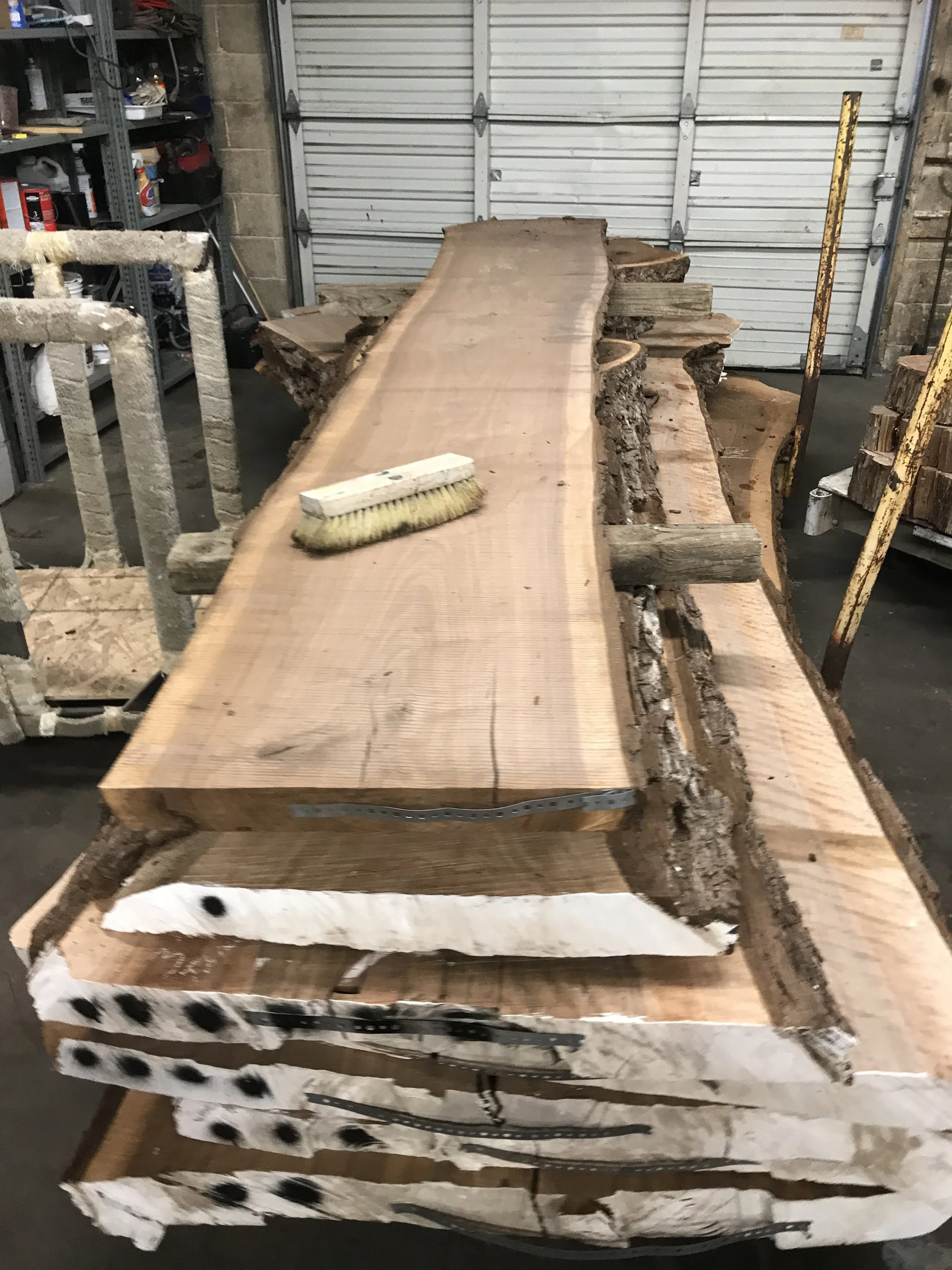 Gigantic Kiln Dried Walnut Slabs
